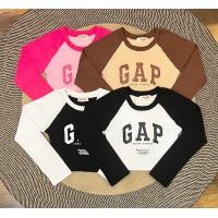 ราคา Mnpshop เสื้อครอปแขนยาว GaP ทูโทน (19717460743)