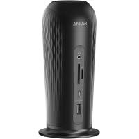 ราคา Anker Docking Station PowerExpand 12 in 1 USB C PD Media Dock 60W Power Delivery 4K HDMI and DP 2 USB C Charging Ports 1 USB C and 3 USB A 3 0 Data Ports SD and TF Slots Gigabit Ethernet Audio (161533