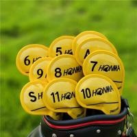 ราคา Cover ปลอกไม้กอล์ฟ HONMA 10 ชิ้น ปลอกหนังหลายแบบสำหรับใส่ชุดเหล็ก ปลอกหุ้มหัวไม้กอล์ฟแบบสวม สินค้าพร้อมส่งนะค่ะ (15104560935)