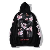 ราคา Hiphoppie Global warming off white hoodies colorful Blooming flowers hooded (9787117729)