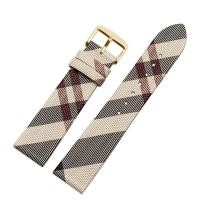 ราคา Plaid leather mens and womens watch strap suitable for Burberry BURBERRY BU19384 Burberry bracelet (16725387600)