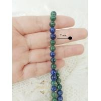 ราคา POOMJAI หินคริสโซคอลลา Chrysocolla กำไลหินมงคล กำไลหินแท้ กำไลหินธรรมชาติ Lucky Stone ขนาด 6 12 มิลแบ่งขายเป็นเซต ฟรีไหมร้อย หินแห่งการสื่อสาร (4543336680)
