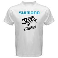 ราคา New Fashion Shimano G Loomis Team Daiwa Fishing Reels Rods white TEE Mens T shirt 2023 (20034940247)