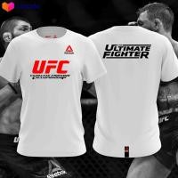 ราคา พิมพ์พรีเมี่ยม 2023 เสื้อยืดพรีเมี่ยม REEBOK UFC ออกแบบเอง S 3XL เสื้อยืดคอกลมผ้าฝ้าย เสื้อยืดคอตตอนลำลอง เสื้อยืดคุณภาพดี (20575658014)