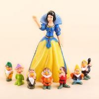 ราคา IJVBTV 8 ชิ้น เซ็ต พีวีซี มินิมอล ตุ๊กตาของเล่น เวอร์ชั่น Q สโนไวท์กับคนแคระทั้งเจ็ด หุ่นจำลอง หุ่นจำลอง เครื่องประดับตุ๊กตา (21157094903)