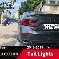 ราคา ไฟท้ายสำหรับรถยนต์ Honda Accord X G10 2018 2019 LED ไฟท้ายไฟตัดหมอกไฟทำงานกลางวัน DRL ปรับแต่งรถยนต์อุปกรณ์เสริมในรถยนต์ (17271181659)
