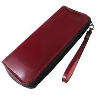ราคา You Like Thai Genuine Long Wallet Arround Zipped กระเป๋าหนังวัวแท้เป็นกระเป๋าทรงยาวมีซิปรอบ ใบเดียวเอาอยู่ สีน้ำตาลแดง maxam design (1979218053)