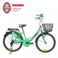 ราคา LA Bicycle จักรยานแม่บ้าน รุ่น City ล้อเหล็ก24 นิ้ว (12445233994)