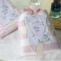 ราคา Happylife ของรับไหว้ ของชำร่วย ของขวัญปีใหม่ ผ้าเช็ดหน้าขนเป็ด ซึบซับน้ำได้ดี บรรจุถุงผ้าแก้ว แถมฟรีป้ายแท็ก (12636979731)