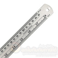 ราคา ไม้บรรทัด ORCA ฟุตเหล็ก ออร์ก้า ไม้บรรทัดเหล็ก ขนาด 18นิ้ว 45cm จำนวน 1ชิ้น พร้อมส่ง (18281046303)