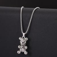 ราคา แฟชั่นเก้าไทเทเนียมเหล็กสร้อยคอฮิปฮอปผู้ชายทหารยี่ห้อจี้ (20977959843)