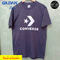ราคา Dcee Shop เสื้อยืด เสื้อ Converse รีด Flex PU100 ยืดหยุ่น ไม่ยับ ไม่ร้อน งานป้าย GILDAN Soft cotton100 ผ้าคุณภาพดี ใส่สบาย ไม่ย้วย (1368518805)