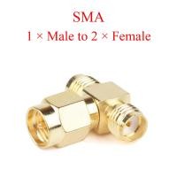 ราคา 1 RF Coaxial Connector Splitter SMA RP SMA Male Female to Male Plug Female Jack Adapter Use For Repeater Communication Antenna (21292857002)