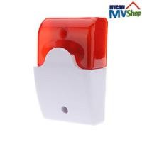 ราคา แจ้งเหตุไฟไหม้ Mini siren with half strobe 12VDC 110dB ABS Housing ตรวจจับ ระบบเตือนภัย รักษาความปลอดภัย พร้อมส่ง (20891791960)