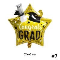 ราคา ลูกโป่งรับปริญญา ลูกโป่งบัณฑิต Congratulations ส่งจากไทย (20865651944)
