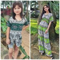 ราคา ชุดเซทคู่แม่ลูกลายช้างลายเหมือนชุดน่ารักมากๆๆๆ (19976558087)