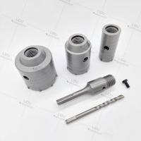 ราคา ชุดดอกส่วาน โฮลซอเจาะคอนกรีต ขนาด30 35 45 50 55 60 65 75 80 90 120MM ก้านยาว110mm 160mm 220mm โฮลซอเจาะปูน สำหรับสว่านโรตารี่ เจาะคอนกรีต เจาะปูน โฮลซอ (13521456503)