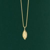 ราคา WOOZU 925 Sterling Silver Fashion Elegant Leaf Pendant Necklace For Women Teen Party Simple Chic Choker Fine Jewelry Accessories (19992809511)