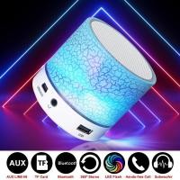 ราคา ลำโพงบลูทูธ Mini Wireless Bluetooth LED Speaker ลำโพงพกพา ลำโพงบรูทูธไฟ บูลทูธ ลำโพงบรูทูธเล็ก ชาร์จได้ (17376880077)