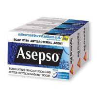 ราคา Asepso อาเซปโซ สบู่ก้อน สูตรสปอร์ต ขนาด 80 กรัม แพ็ค 3 ก้อน (15594677614)