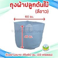 ราคา ถุงผ้าปลูกต้นไม้สีขาว ถุงปลูก กระถางผ้าปลูกต้นไม้ ถุงปลูกต้นไม้แบบผ้า สีขาว (21313774549)