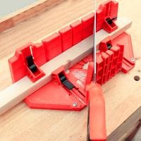 ราคา ตู้เลื่อยตัดองศากล่องเลื่อยตัดองศาสีแดง ABS พลาสติกวิศวกรรมสำหรับไม้กระเบื้องยิปซั่ม (20709342245)