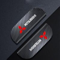 ราคา Mitsubishi คาร์บอนไฟเบอร์กระจกมองหลังฝนคิ้วประสิทธิภาพสูงกันฝนและกันน้ำอุปกรณ์ตกแต่งรถยนต์กันแดดสำหรับ Outlander Asx Mirage Grandis Attrage Pajero Xpander Triton Lancer อุปกรณ์เสริม (19899911690)