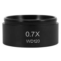 ราคา WD120 0 7X Trinocular Stereo Microscope Auxiliary Objective Lens Barlow Lens 48mm Thread (15245726602)