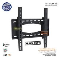 ราคา New Metalnic T4200 Exclusive Design for SAMSUNG QLED OLED TV 55 70 ขาแขวนทีวีแบบก้ม เงย Max VESA 400x400 mm Weight Capacity 50 Kg (359156624)