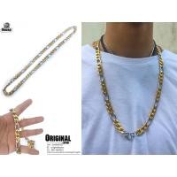 ราคา สร้อยคอสแตนเลสผู้ชาย สองกษัตริย์ลาย3 1 พร้อมห่วง ผู้ชายHipster เลสเงิน โซ่ เลสคอ แฟชั่น ฮิปฮอป Hiphop (1734734967)