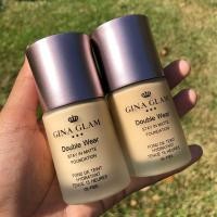 ราคา รองพื้นเนื้อแมท GINA GLAM DOUBLE WEAR STAY IN MATTE FOUNDATION SPF15 G45 (1366104843)