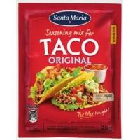 ราคา Santa Maria Taco Spice Mix 28g ซอสเม็กซิกัน ซอสปรุงอาหาร (16441731642)
