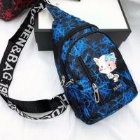 ราคา กระเป๋าคาดอก สะพายข้าง ลายสายฟ้าผ่าการ์ตูนแมว YX611 5 (17321419591)