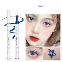 ราคา ปากกาอายไลเนอร์แบบน้ำ6สีชาน้ำตาลขาวเรียบลื่นที่เขียนขอบตาหนอนไหมเขียนตาแห้งเร็ว (17954038779)