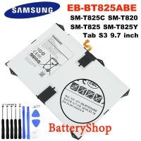 ราคา แบตเตอรี่ แท้ Samsung Galaxy Tab S3 TabS3 battery SM T825C T825C EB BT825ABE ของแท้แบตเตอรี่ 6000mAh ประกัน 3 เดือน (18992923190)