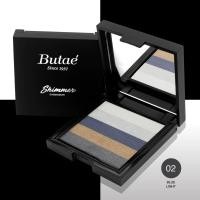 ราคา Butae Shimmer Eyeshadow อายชาโดวประกายชิมเมอร์ น้ำหนัก 8 กรัม (422459205)