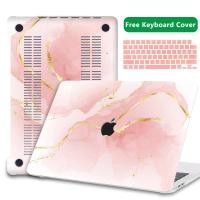 ราคา เคสลายหินอ่อนสองชั้นสำหรับ Macbook Air 2023 15นิ้ว Pro 13 14 16นิ้วเคส A2779 M2 M1 A2681 A2941 Pro 13 3 A2338พลาสติกแข็งผิวเคสป้องกัน (19916517384)