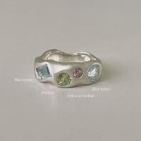 ราคา Winterwinter Jewelry Silver925 เครื่องประดับเงินแท้ เงินแท้925 แหวนเงินแท้ ทรงหนา พลอยแท้ทุกเม็ด สั่งทำ 7 14 วัน (15226158867)