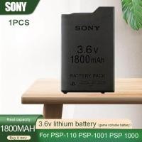 ราคา Sony NEW 1800mAh Lithium Rechargeable Battery Pack for PSP1000 PSP 1000 PSP 110 Console Gamepad 3 6V Replacement batteries (19042334690)