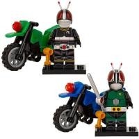 ราคา Compatible with Lego Kamen Rider BLACK Masked Superman RX third party assembled building blocks toy CJY666 (16686490176)