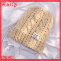 ราคา Variety Hot Sale หมวกไหมพรมสำหรับผู้หญิง หมวกไหมพรมถักไหมพรม (20510550356)