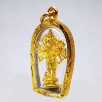 ราคา ใหม่ มาแรง ตรงปก ส่งไว เชิญบูชา จี้พระพิฆเณศ ปาง 108 กร สีทอง เลี่ยมกรอบทองแกะลาย สวยงาม บันดาลโชคลาภ ความสำเร็จ By ONTIME24 (4854114716)