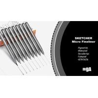 ราคา M G SKETCHER Micro Fineliner Pigment Ink Water based Pigment ปากกาตัดเส้น9 รุ่น 9ด้ามใช้วาดรูป ตัดเส้นงานเขียนแบบ วาดการ์ตูน เขียนตัวอักษร ตัดเส้นกันน้ำ หัวคงทน เส้นคมชัดมาก ปากกาตัดเส้นpigmaน้ำหมึกไม