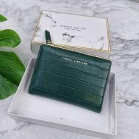 ราคา กระเป๋าสตางค์ผู้หญิงแบรนด์แท้ Modern Classic 100 พร้อมกล่อง บางๆ มีช่องซิป และช่องใส่บัตร งานสวย หนังนิ่ม หนังอัดลาย (16050844271)