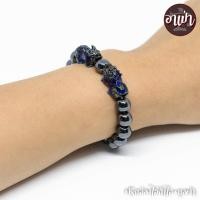 ราคา กำไลหินนำโชค เฮมาไทต์ 8 มม ประดับปี่เซียะ 5 ธาตุ 1 คู่ สีดำ ปี่เซียะเปลี่ยนสี ปี่เซียะ 5 สี กำไลปี่เซียะ สร้อยข้อมือปี่เซียะ หินแท้ (640342839)