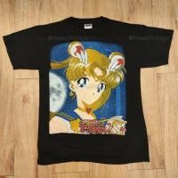 ราคา เสื้อยืด เสื้อยืดแขนสั้นอะนิเมะ V2 SAILOR MOON CARTOON เสื้อลายการ์ตูน เซเลอร์มูนตัวแทนแห่งดวงจันทร์ (21118383750)