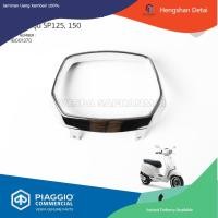ราคา ฝาครอบไฟหน้า กรอบไฟหน้า โครเมี่ยม งานแท้เบิกศูนย์ สำหรับ เวสป้า Sprint 125 150 (19974103082)