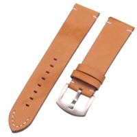 ราคา Watchbands 18 20 22mm Italian Genuine Leather Dark Brown Black Man Women Handmade Vintage Wrist Watch Band Strap Metal Buckleby Hs2023 (19597157392)
