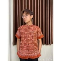 ราคา เสื้อลายคอพระราชผู้ชาย คอจีน กระดุมไม้ (18920656569)