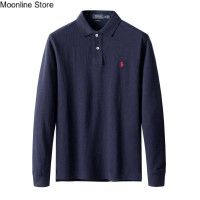 ราคา Moonline Store Original Ralph Laurens สีทึบโปโลผู้ชายเสื้อยืดปกแขนสั้นเสื้อโปโลผู้ชายแขนยาวผ้าฝ้ายปกเย็บปักถักร้อยขนาดเล็กที่มีสีสันโลโก้ขนาดใหญ่เสื้อยืดเสื้อโปโล (18170283980)